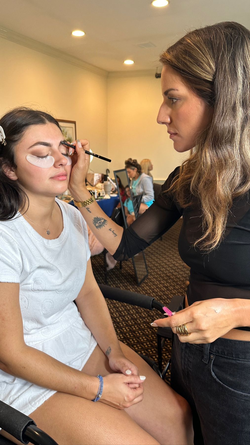 Behind the scenes: Lauren Marie at work