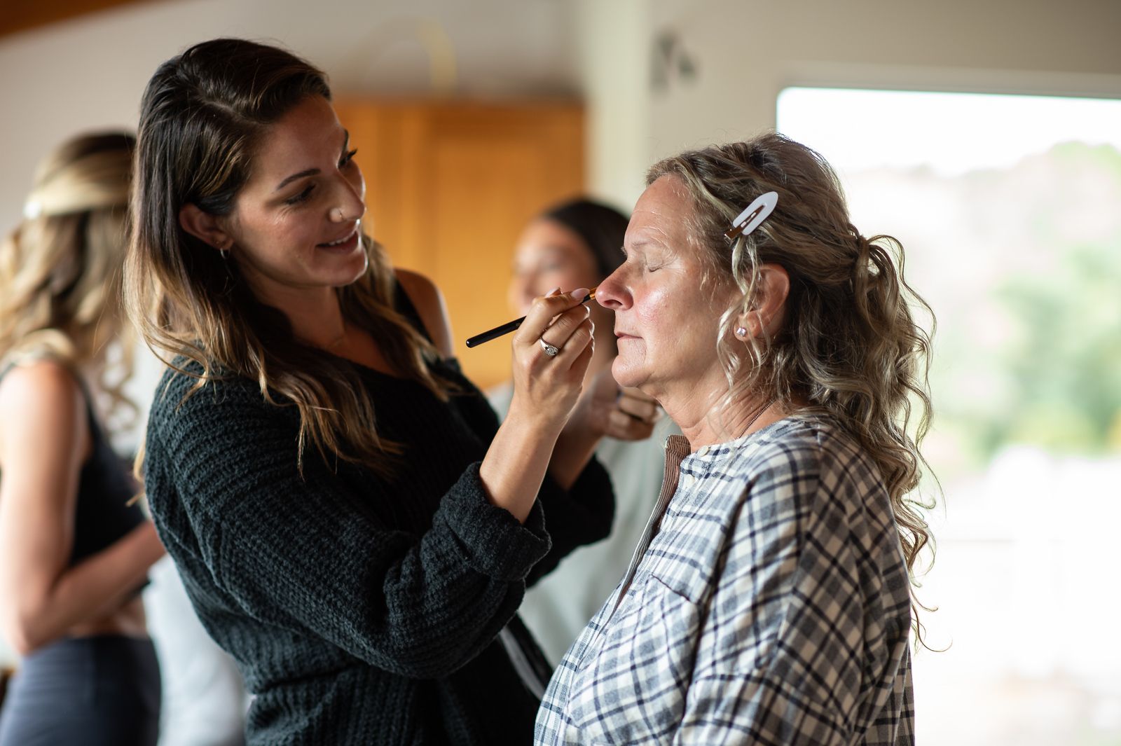 Behind the scenes: Lauren Marie at work